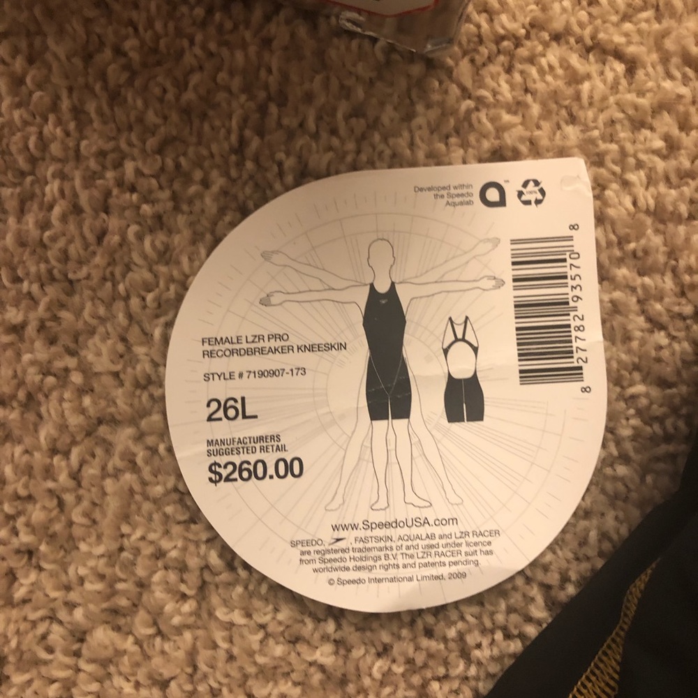 Speedo Fastskin Swimsuit / Lzr Racer Pro / Recordbrea… Gem